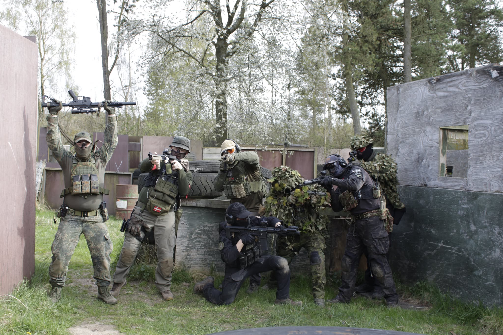 WASP Airsoft community samlet på banen